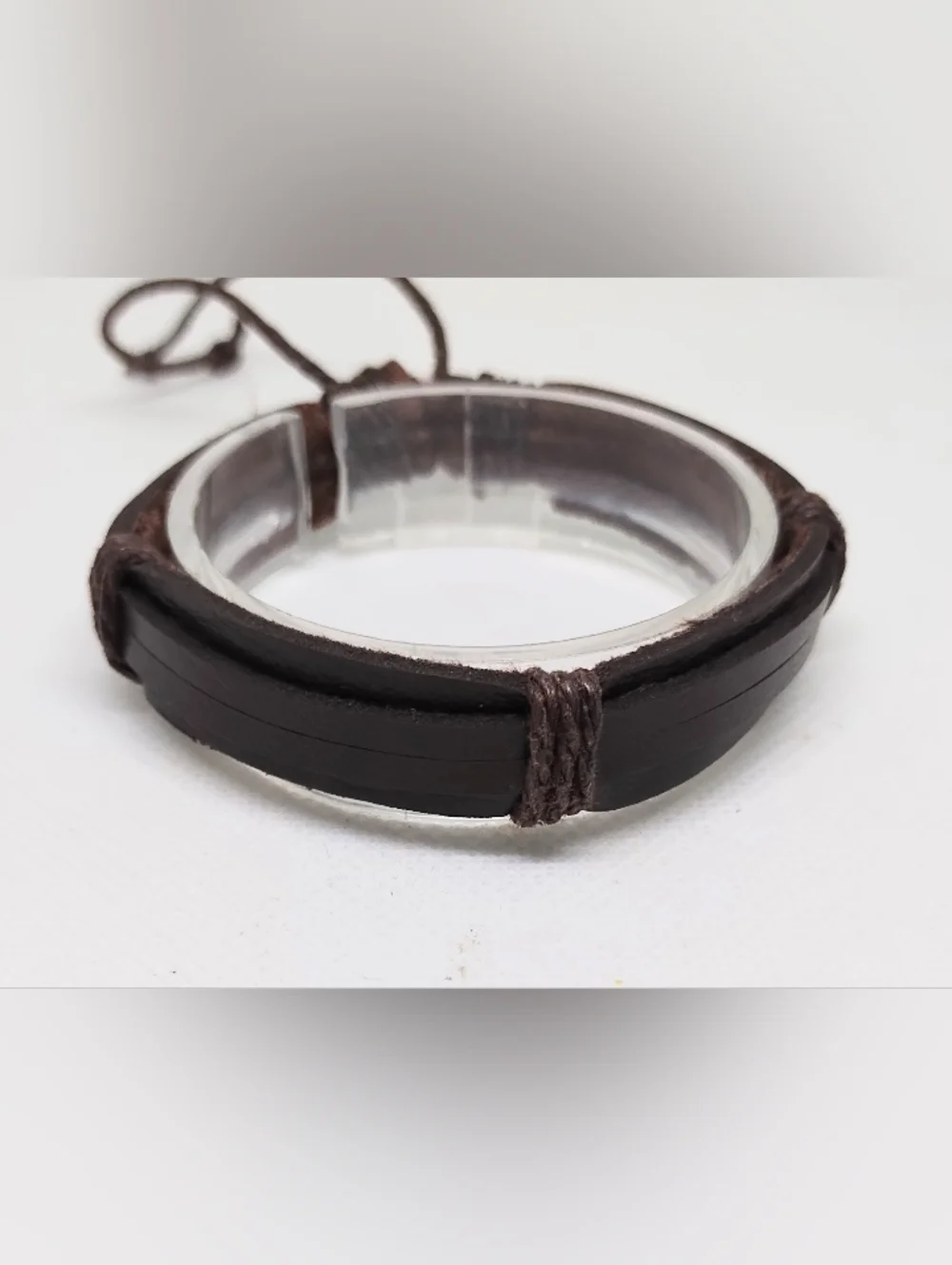 Men's Bracelet Leather Brown New‎ Jewelry G8